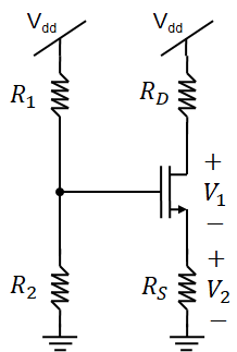 For the given circuit design R 1 and Rs such that