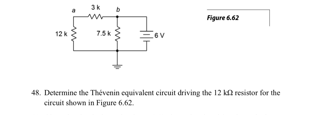 Figure 6 . 6 2 4 8 . Determine the Th venin