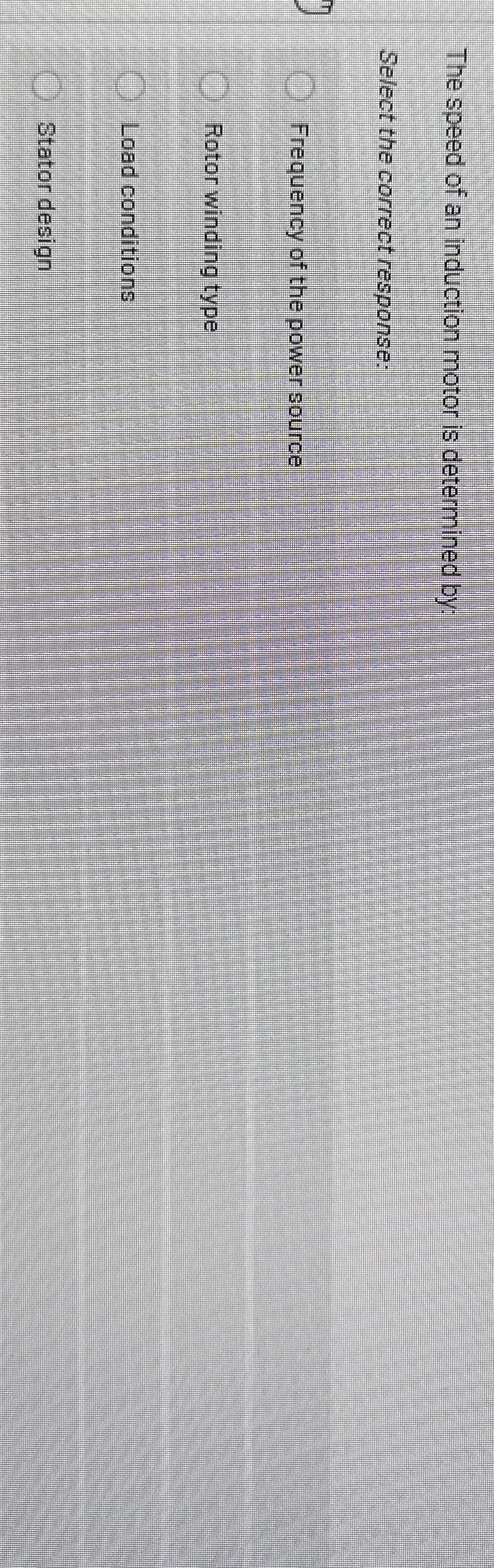 The speed of an induction motor is determined by: