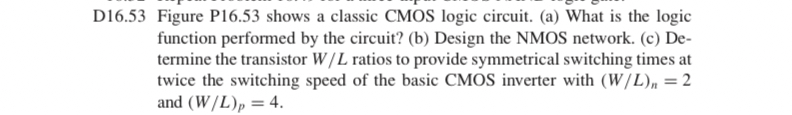 D 1 6 . 5 3 Figure P 1 6 . 5 3 shows a classic
