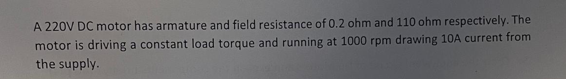 1 . What is the value of terminal voltage? 2 .