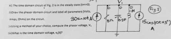 E 2 . The time domain circuit of Fig. 2 is in the
