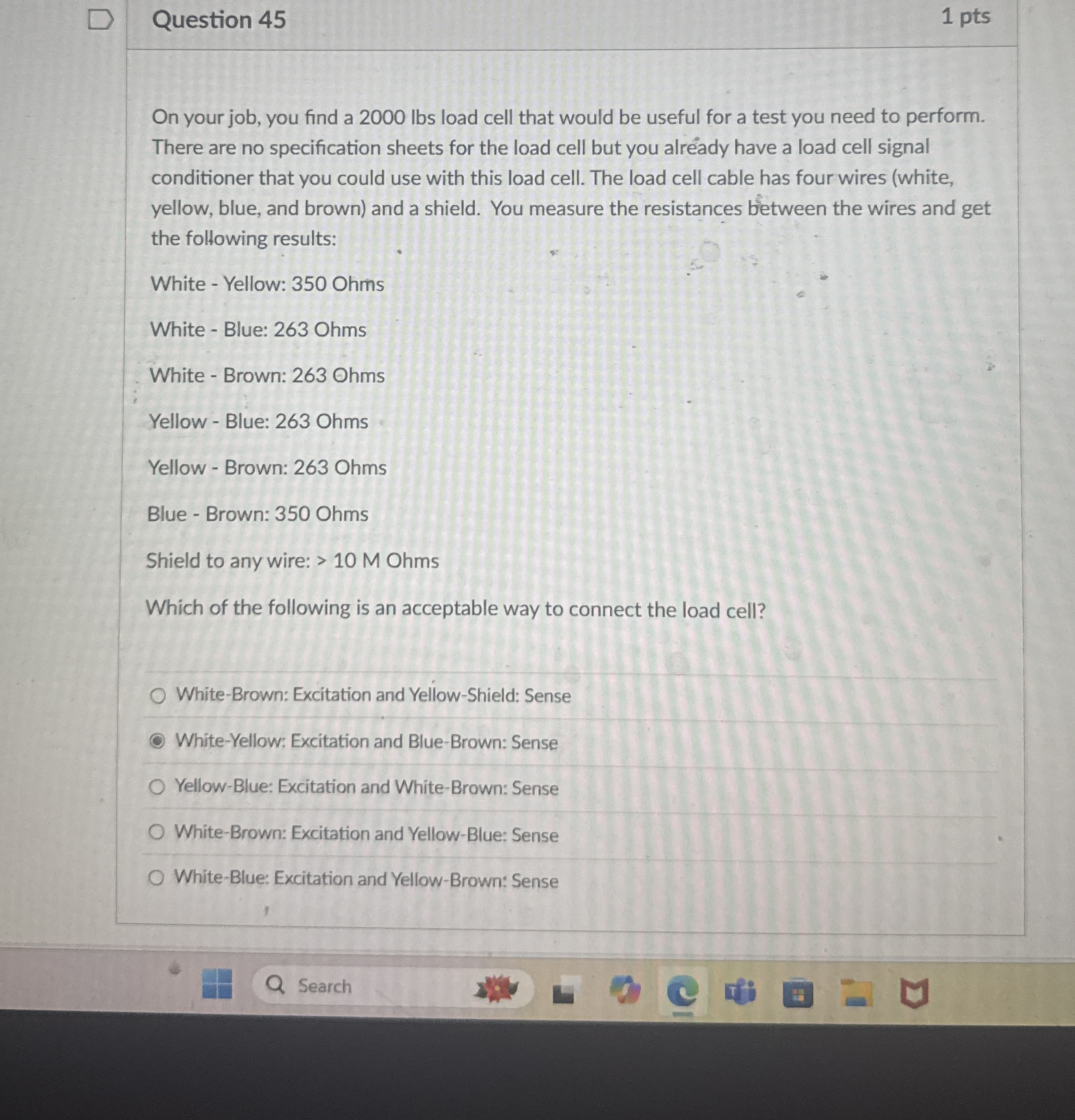 Question 4 5 1 pts On your job, you find a 2 0 0