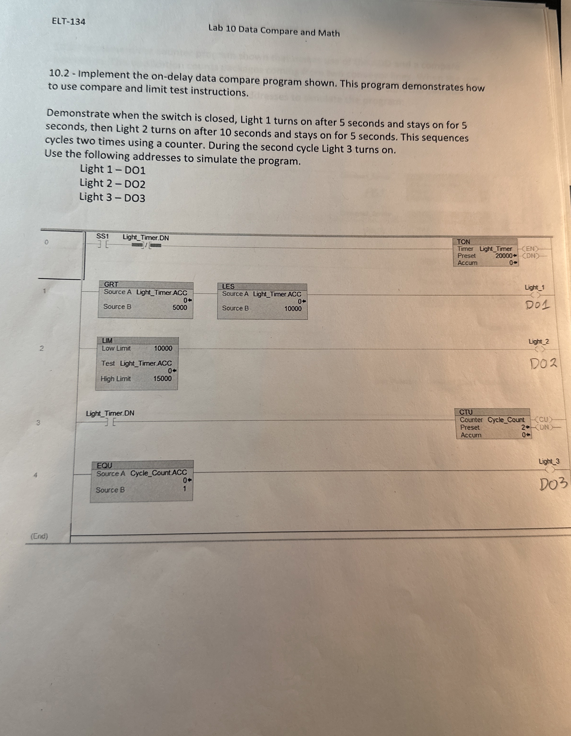 ELT - 1 3 4 Lab 1 0 Data Compare and Math 1 0 . 2
