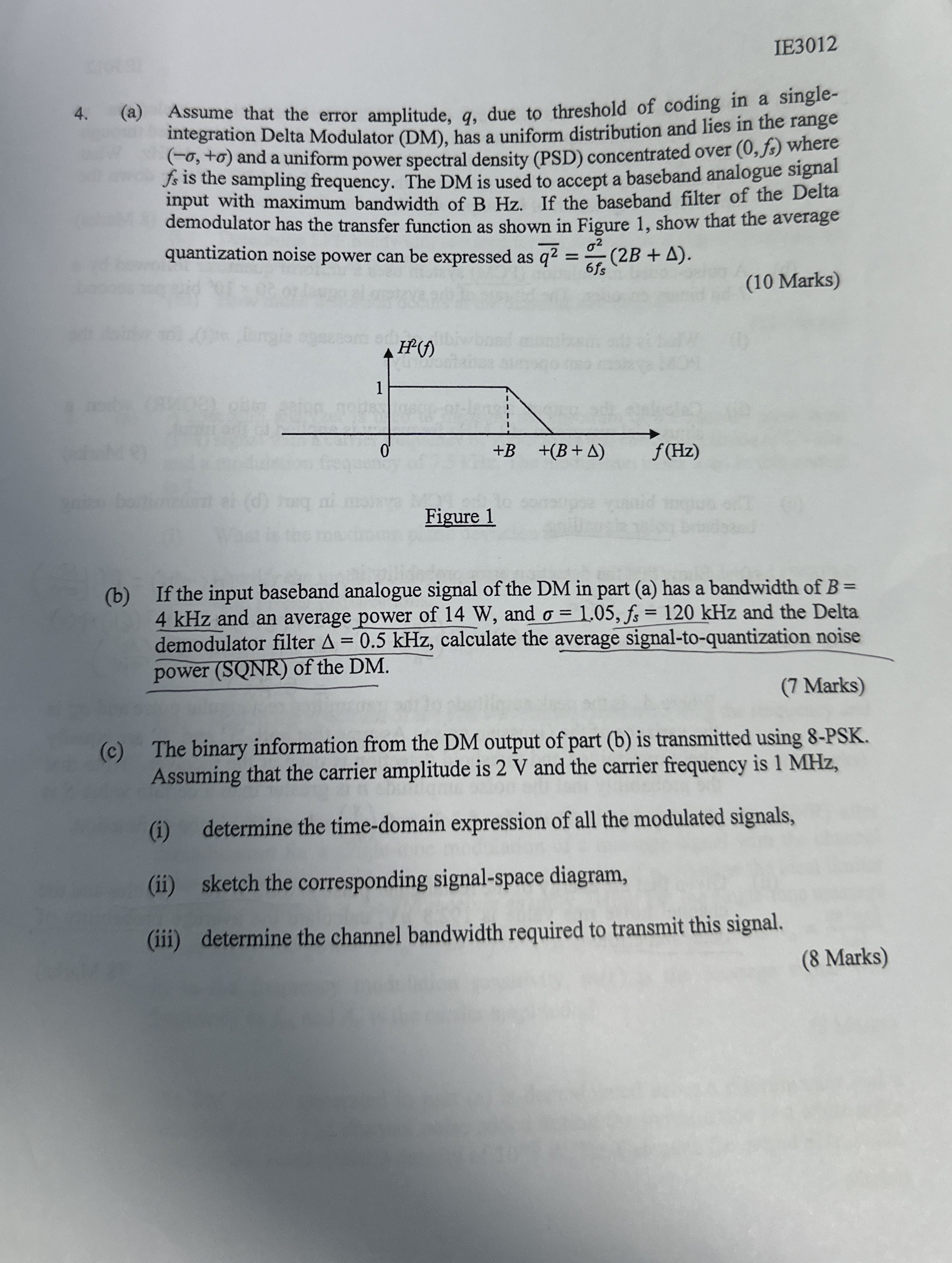 IE 3 0 1 2 4 . ( a ) Assume that the error