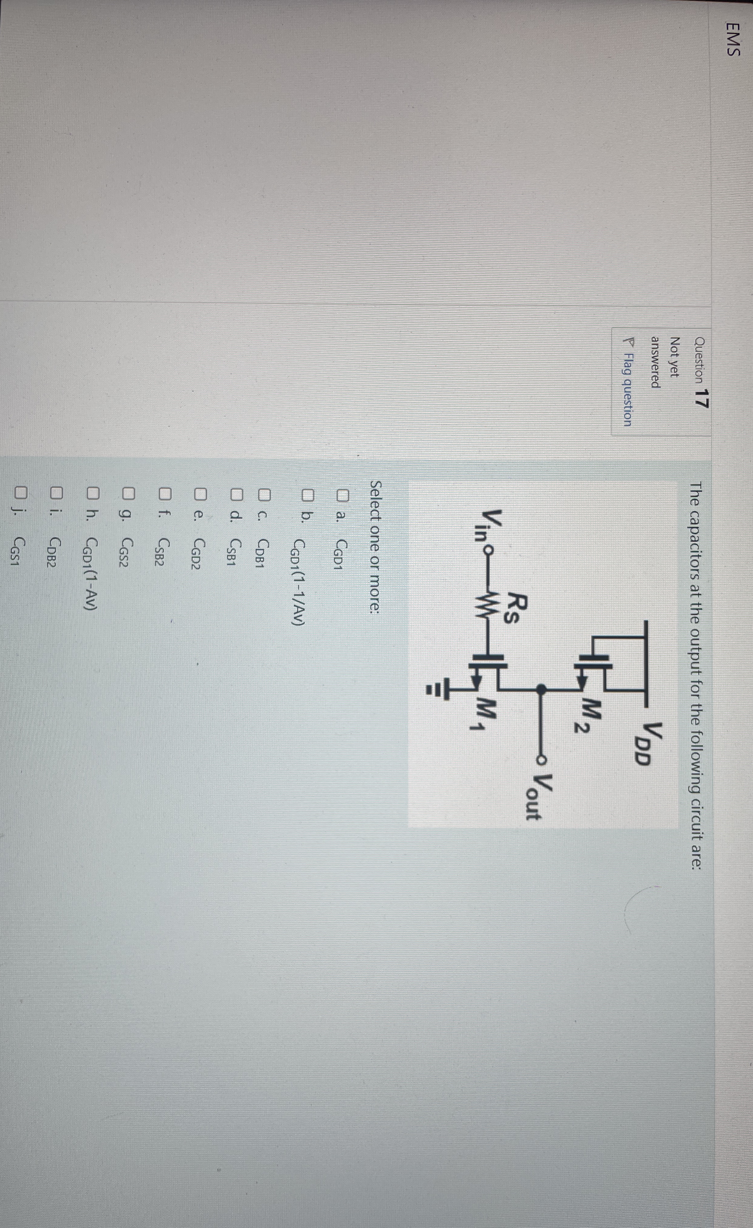 Ask an expert EMS Question 1 7 Not yet answered