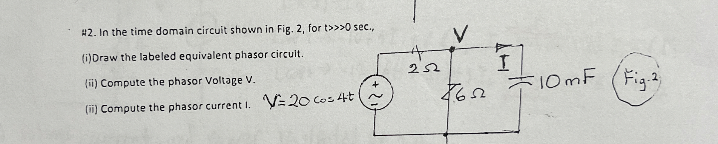 H 2 . In the time domain circuit shown in Fig. 2
