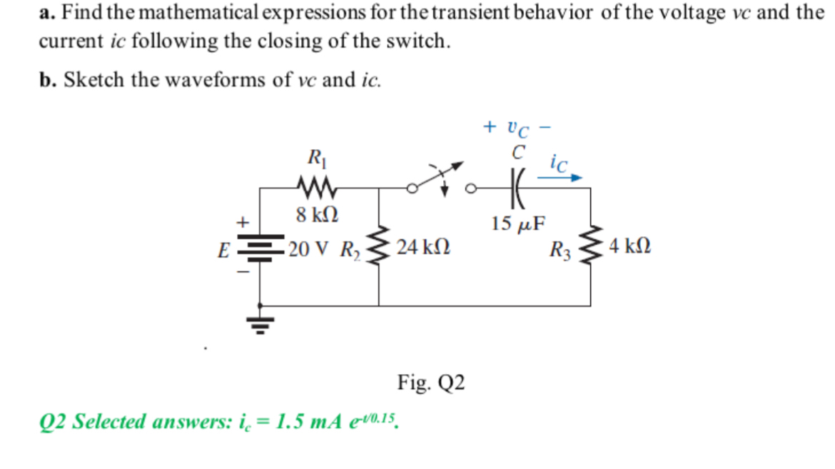 a . Find the mathematical expressions for the