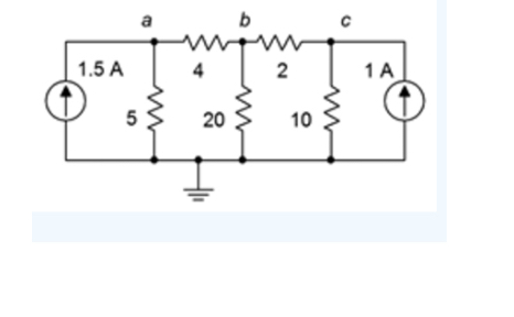Solve and draw circuit node analisis