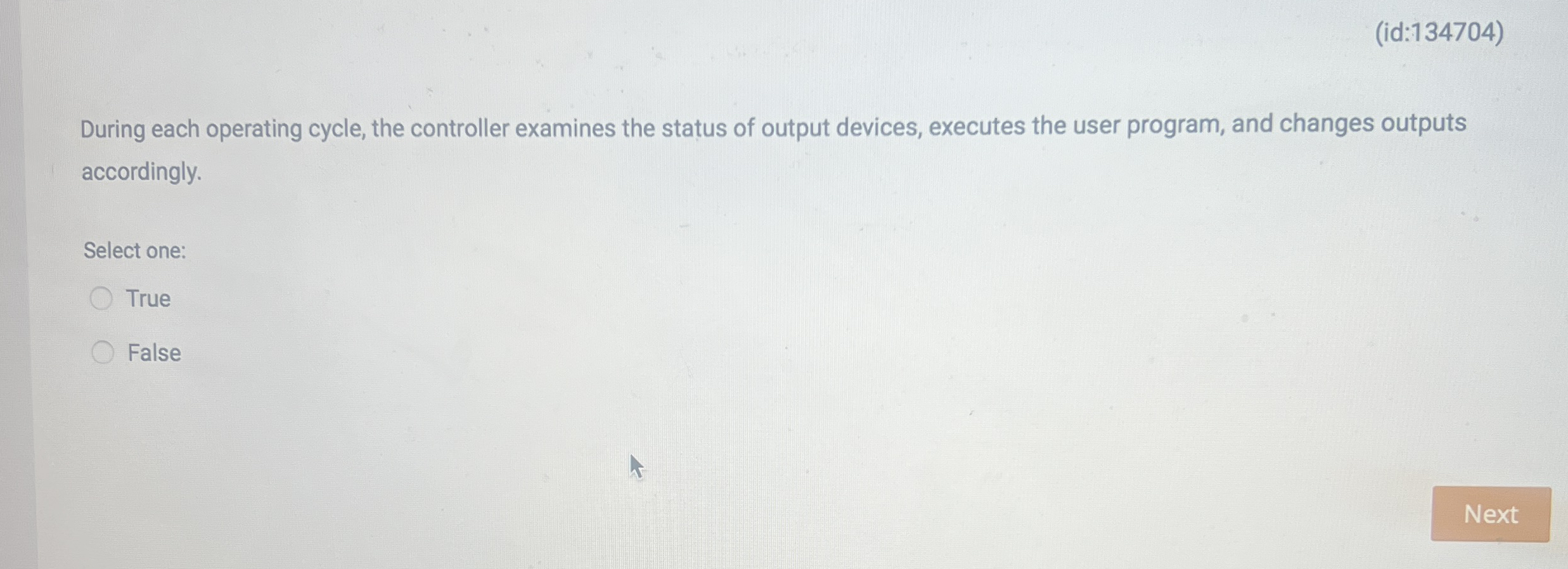 ( id: 1 3 4 7 0 4 ) During each operating cycle,
