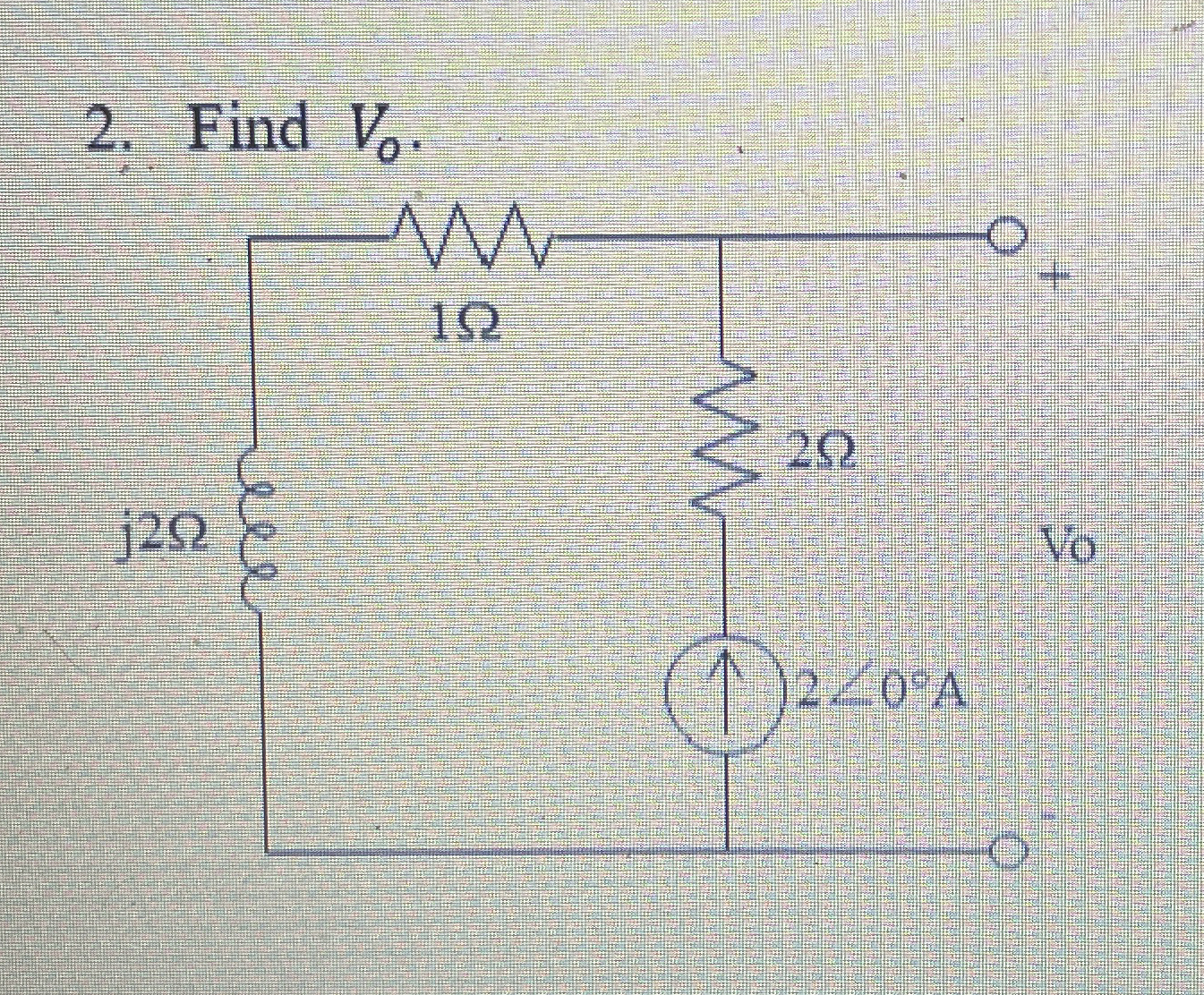 Find V 0 . The correct answer should be 4 . 4 7 <