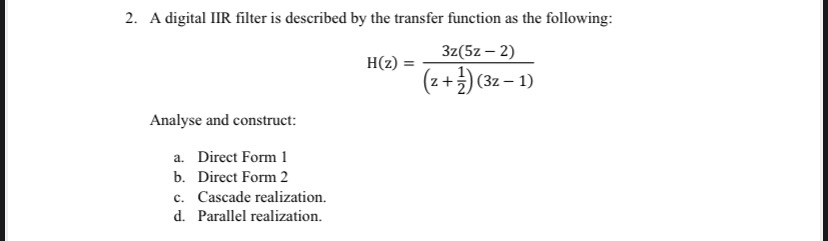 Solve for me all of the analyse and construct