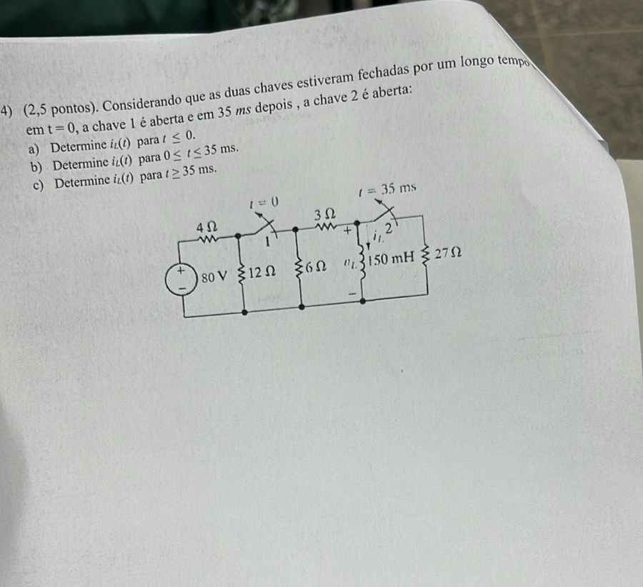 pontos ) . Considerando que as duas chaves