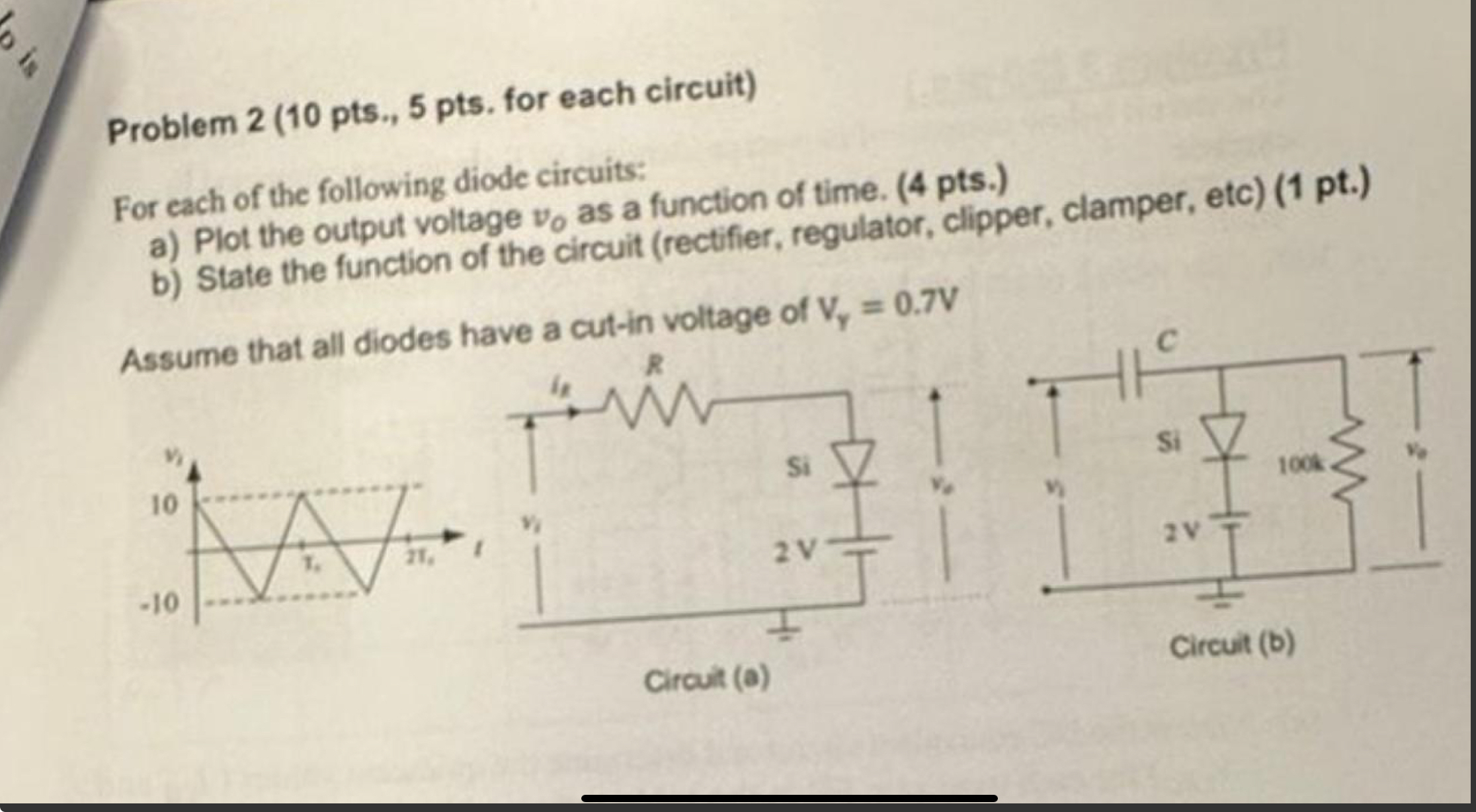 Steps for Problem 2 ( 1 0 pts . , 5 pts . for