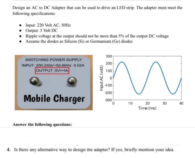 4 . Is there any alternative way to design the