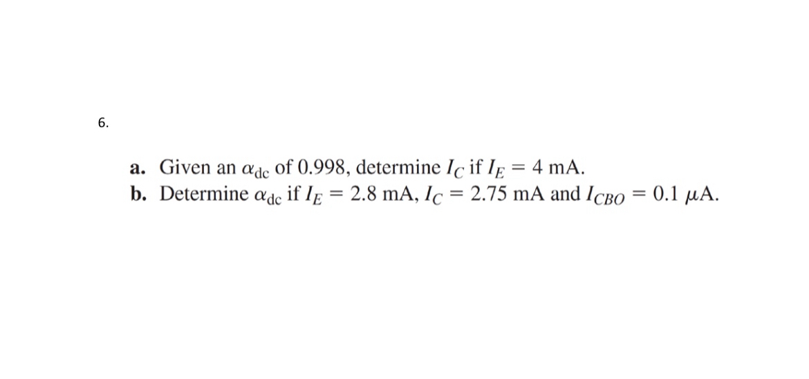 a . Given an d c of 0 . 9 9 8 , determine I C if