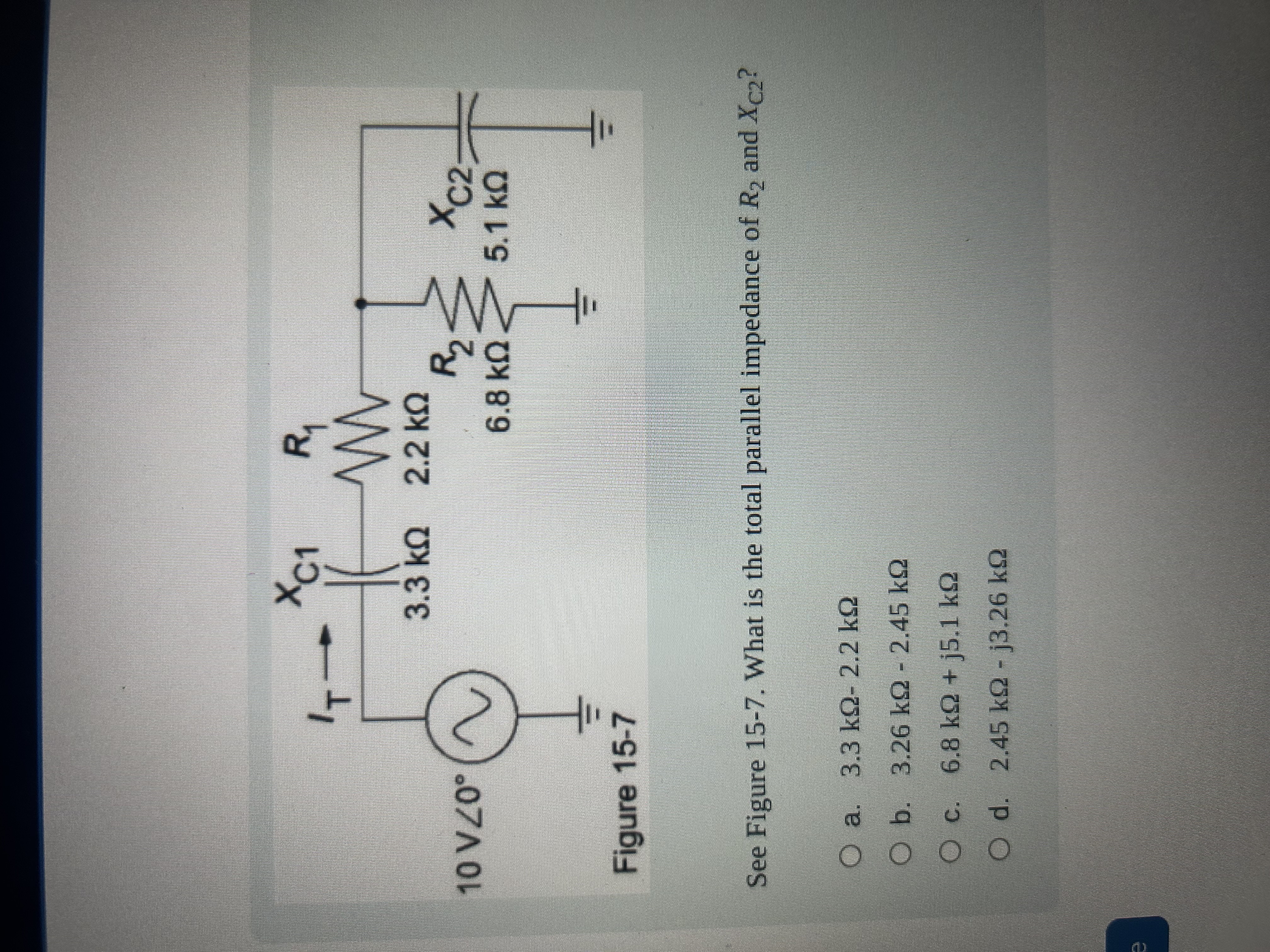 what is the total parallel impedance?