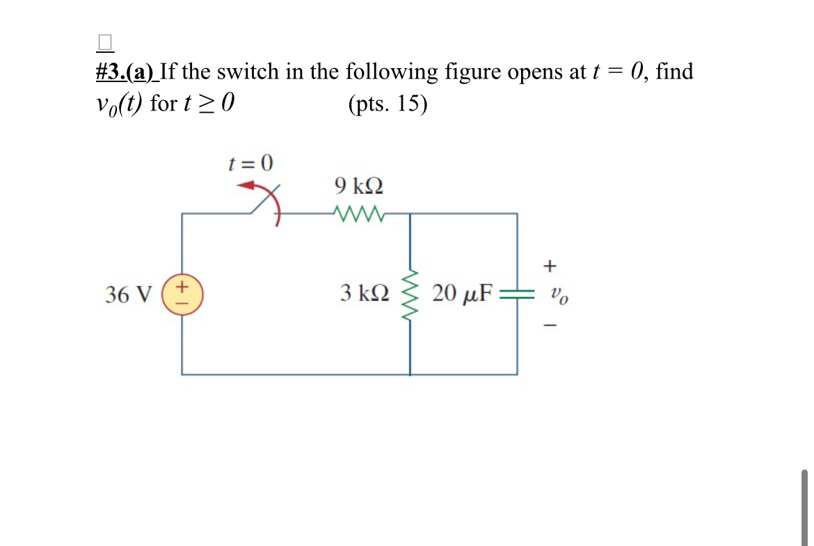 # 3 . ( a ) _ If the switch in the following