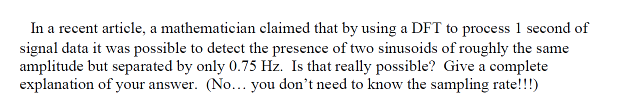 In a recent article, a mathematician claimed that