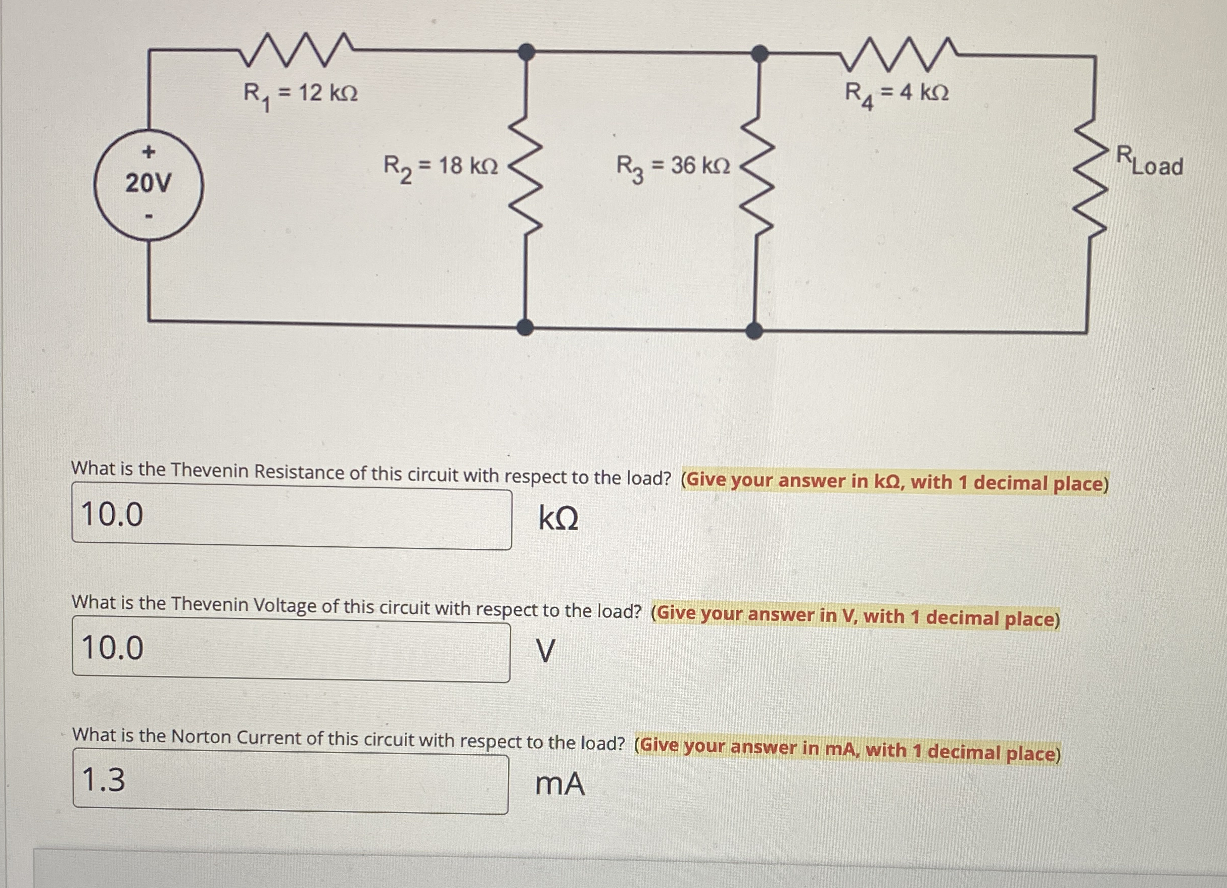 What is the Thevenin Resistance of this circuit