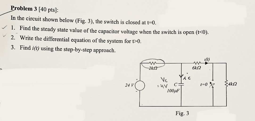 In the circuit shown below ( Fig . 3 ) , the