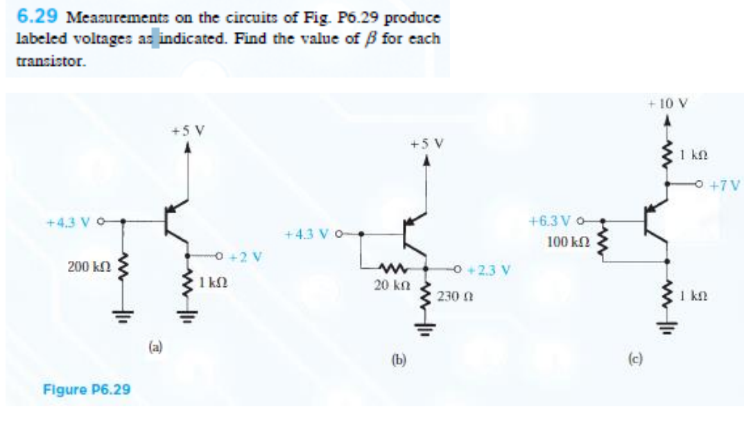 6 . 2 9 Measurements on the circuits of Fig. P 6