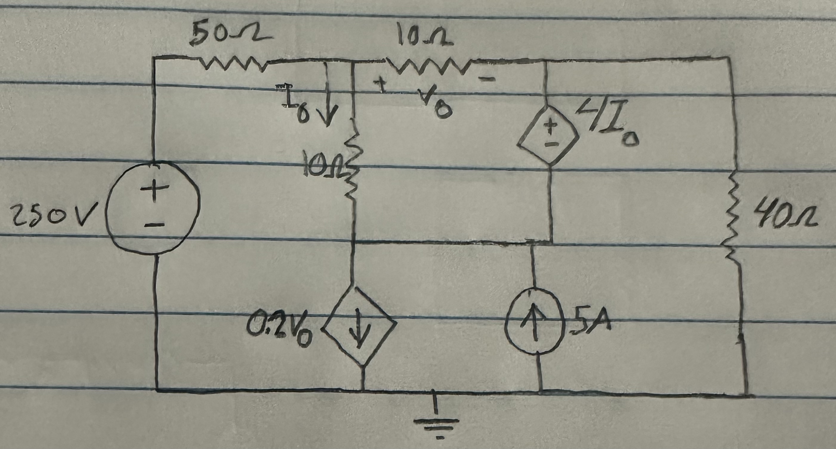 a ) label mesh currents and write a complete set