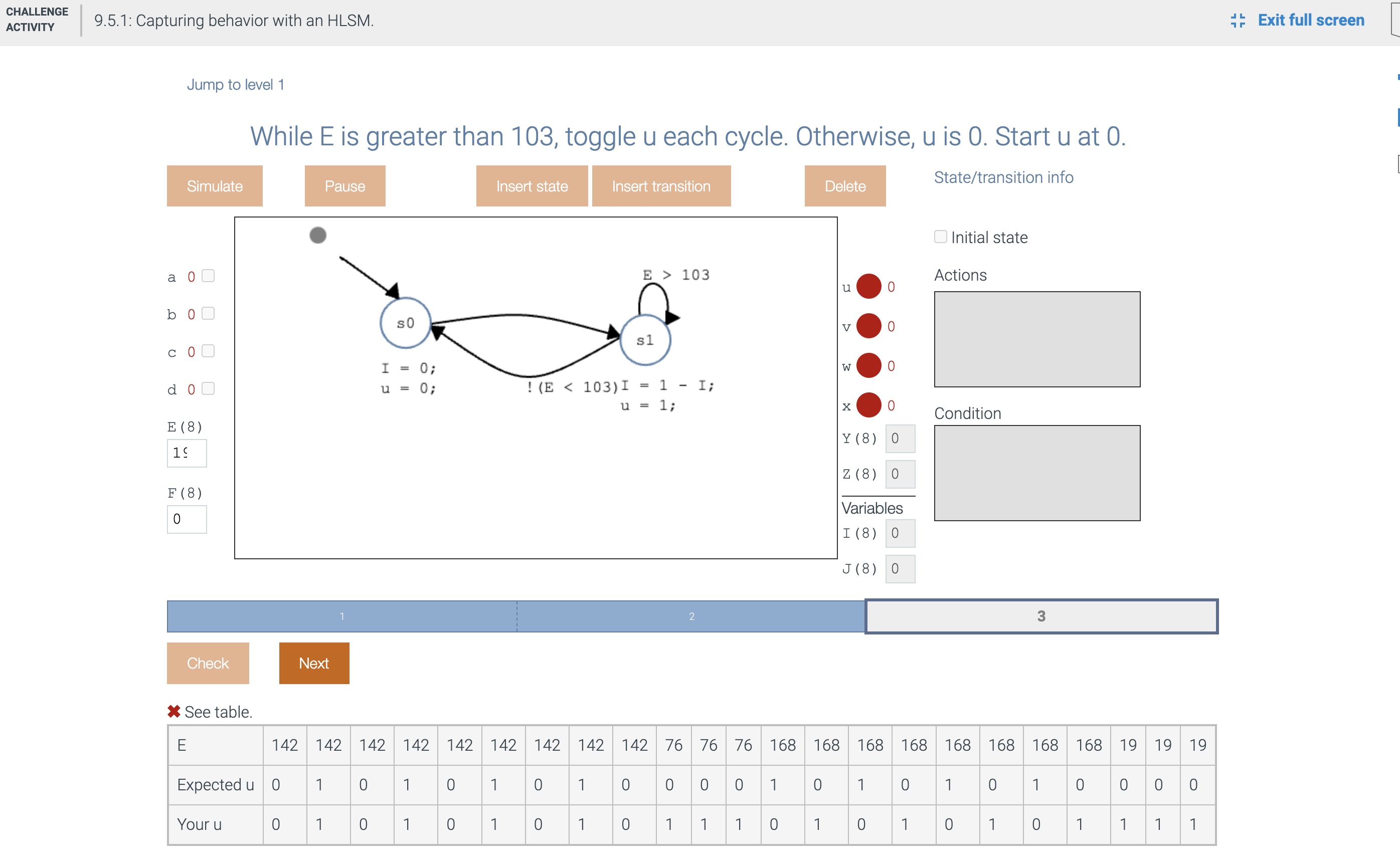 Fix this to match the expected outputs. please!