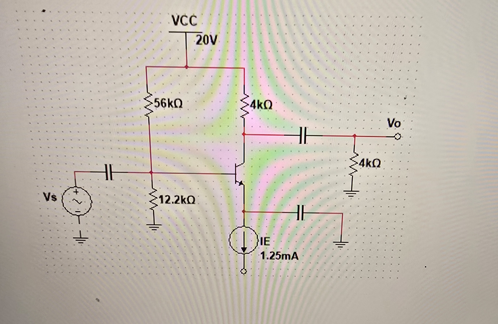 The following is a B . JT amplifier circuit. The