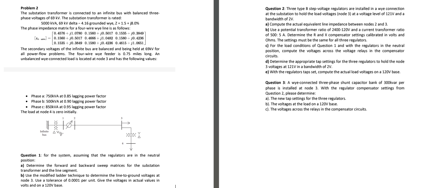 Question 2 : Three type B step - voltage