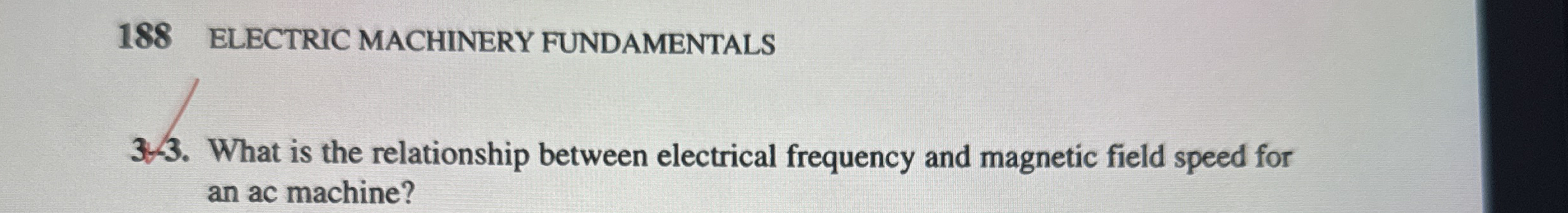 1 8 8 ELECTRIC MACHINERY FUNDAMENTALS 3 - 3 .