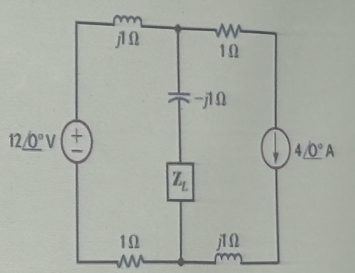 Example 1 - ( 1 ) Find the impedance Z for the