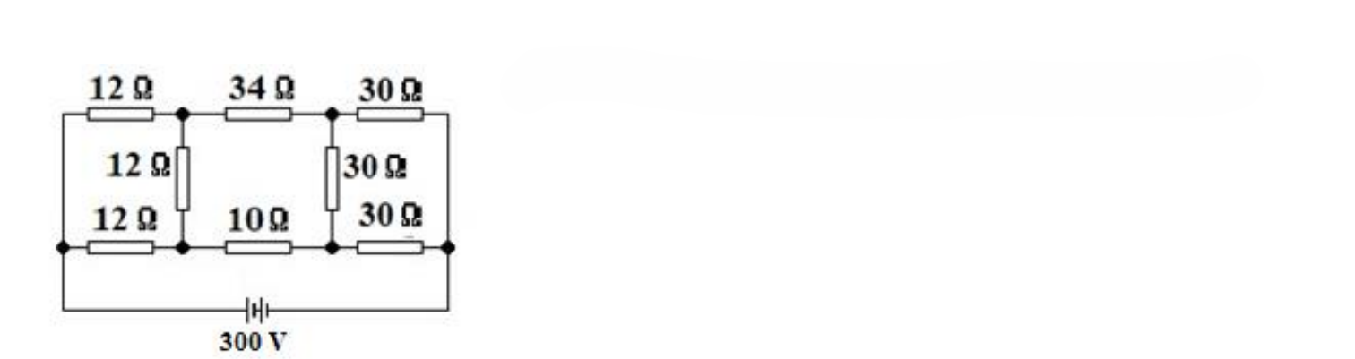 Calculate the current drawn from the source in