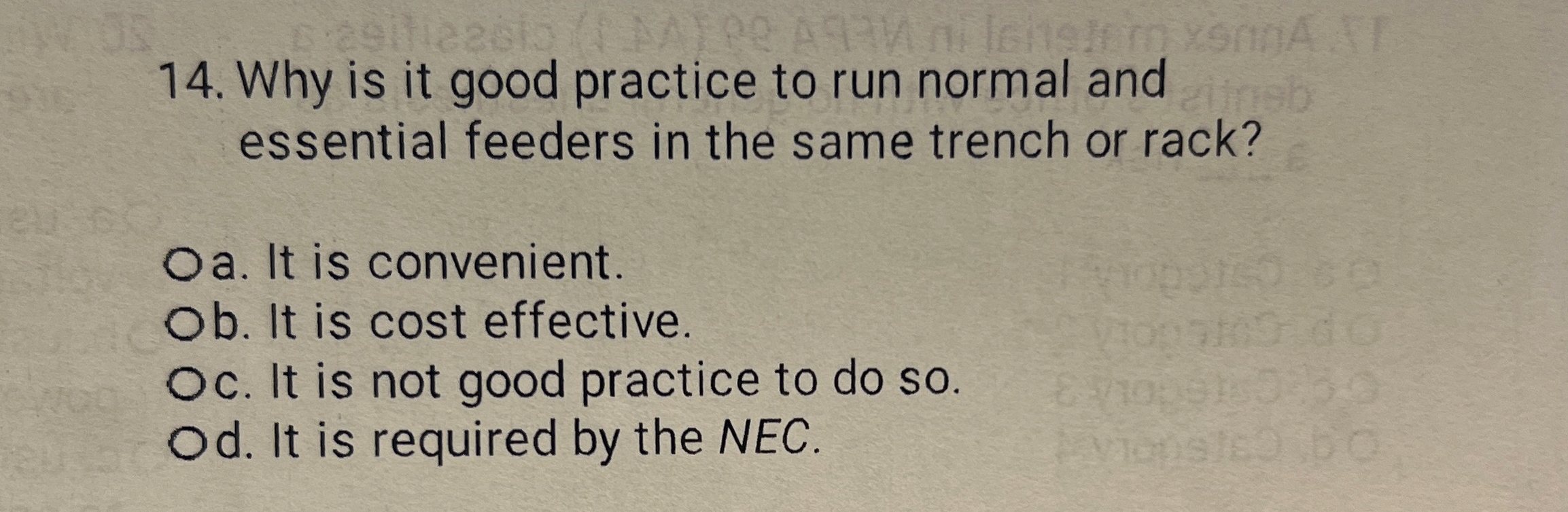 Why is it good practice to run normal and