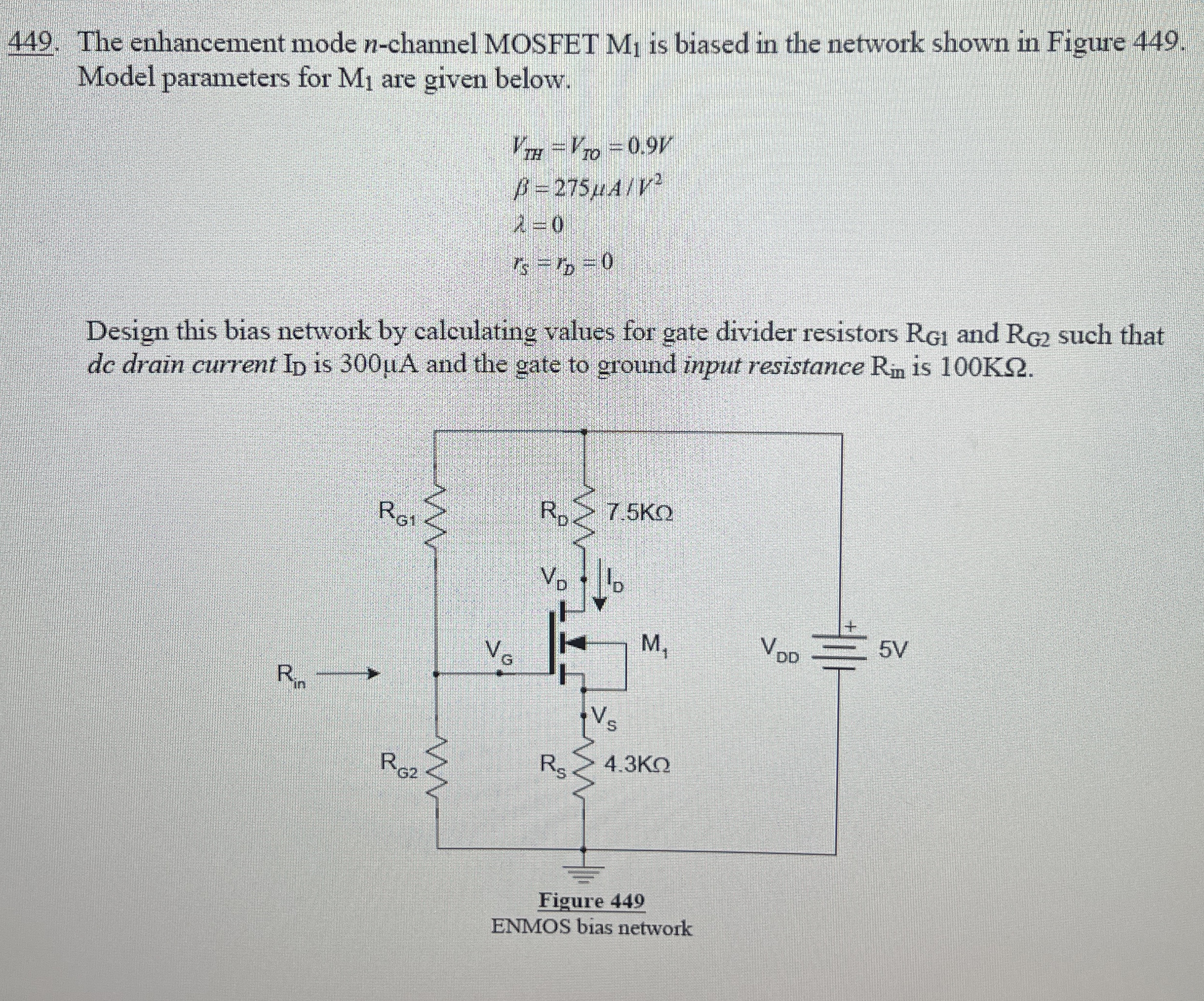Help please The enhancement mode n - channel