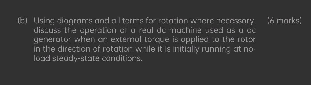 ( b ) Using diagrams and all terms for rotation