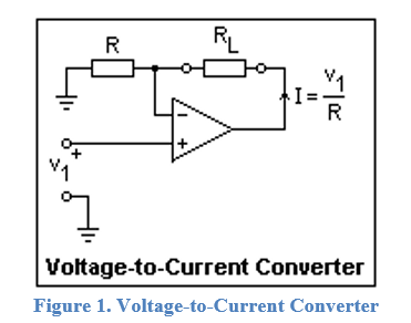 Figure 1 . Voltage - to - Current Converter Q 1 .