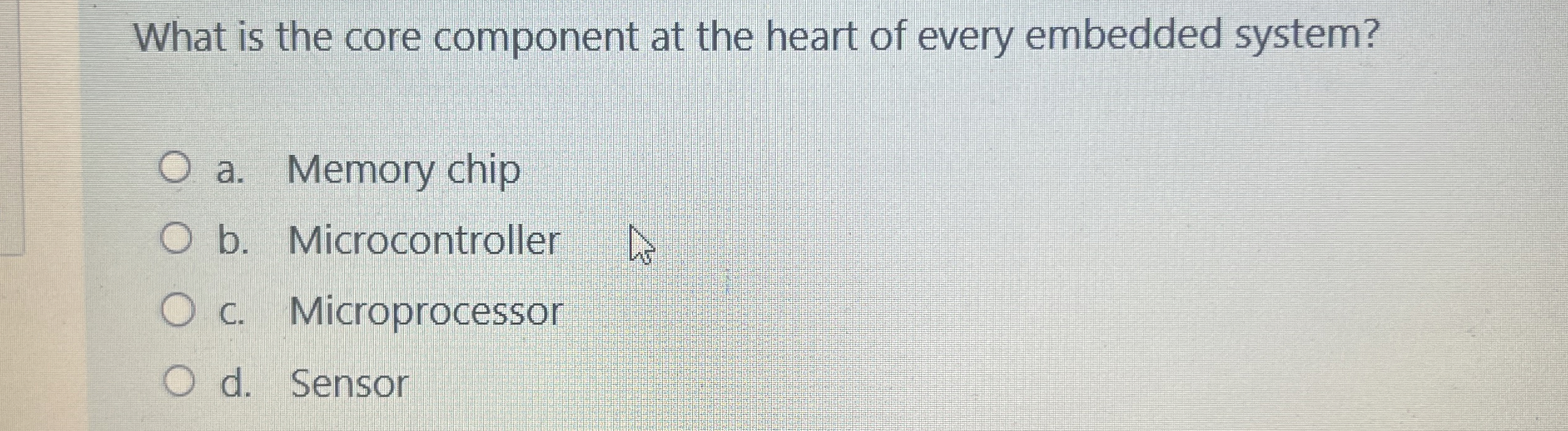 What is the core component at the heart of every