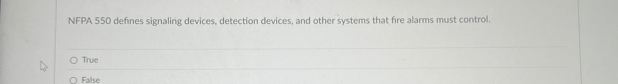 NFPA 5 5 0 defines signaling devices, detection