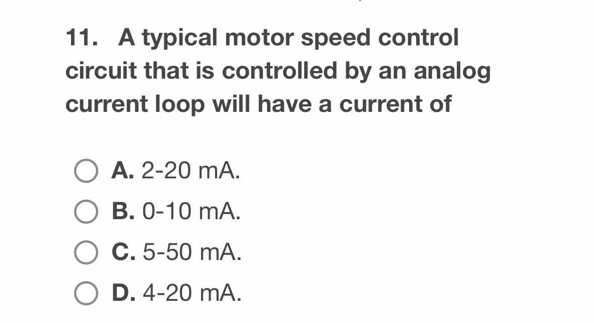 A typical motor speed control circuit that is