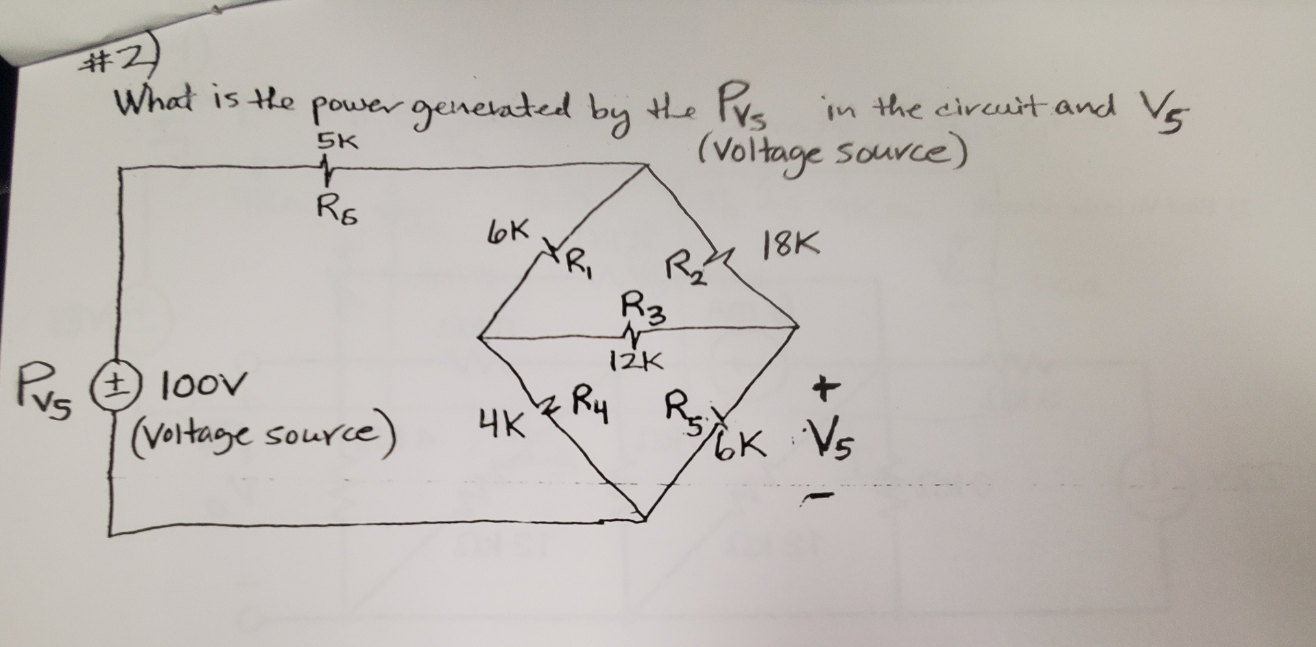 2 ) What is the power genented by the P V s in