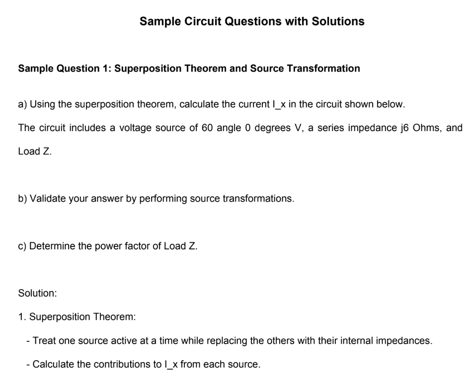Please solve this sample problem you will need to