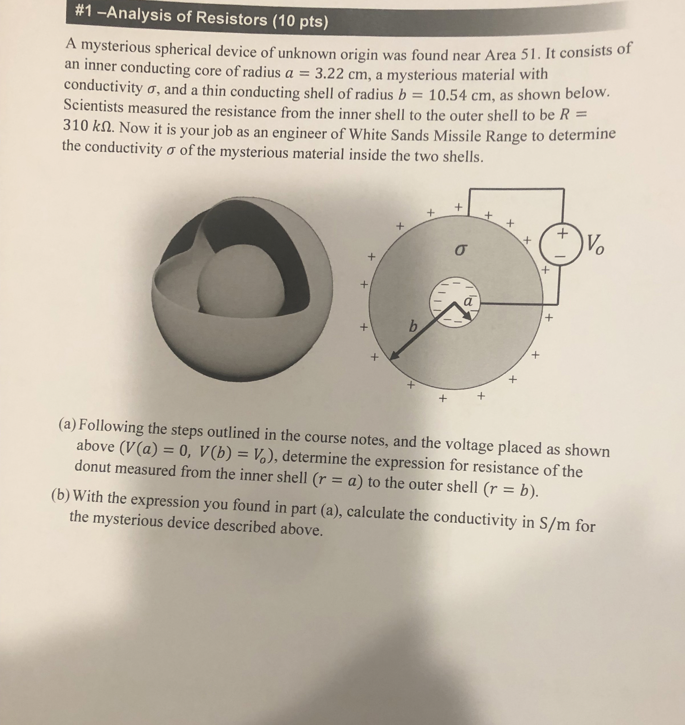 How to solve # 1 - Analysis of Resistors ( 1 0