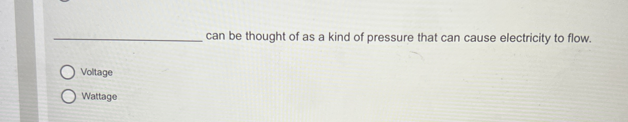 can be thought of as a kind of pressure that can