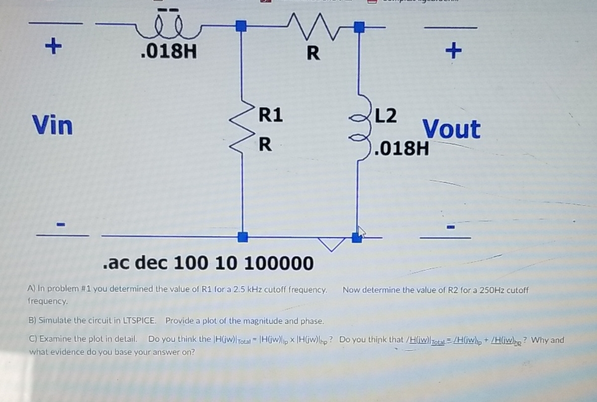 . ac dec 1 0 0 1 0 1 0 0 0 0 0 A ) In problem # 1
