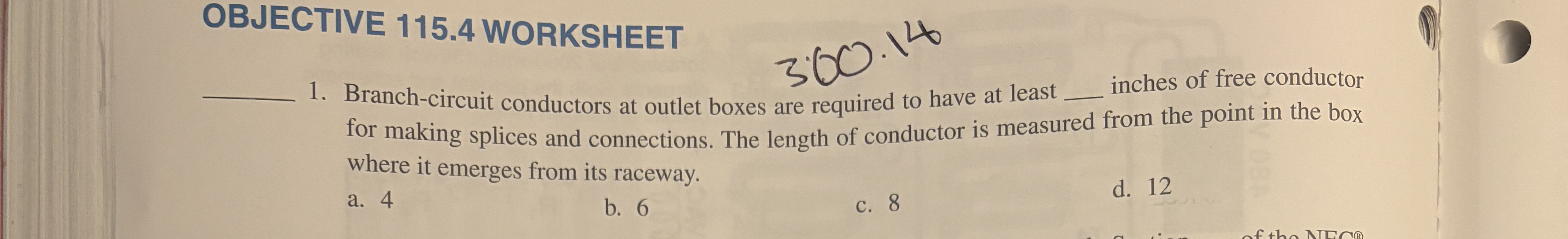 OBJECTIVE 1 1 5 . 4 WORKSHEET 1 . Branch -