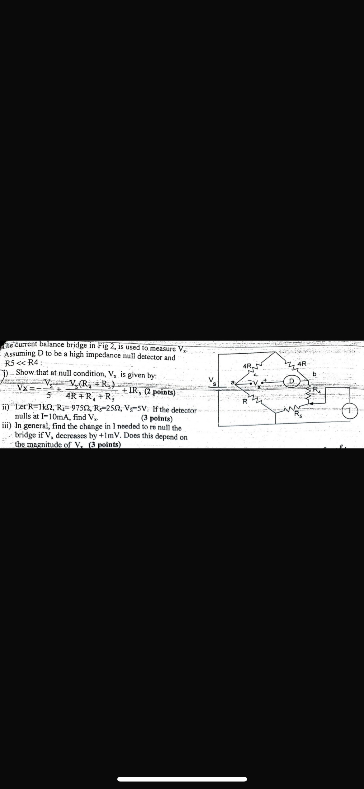 The current balance bridge in Fig 2 , is used to