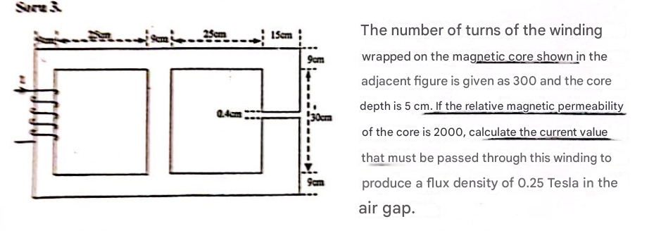 The number of turns of the winding wrapped on the