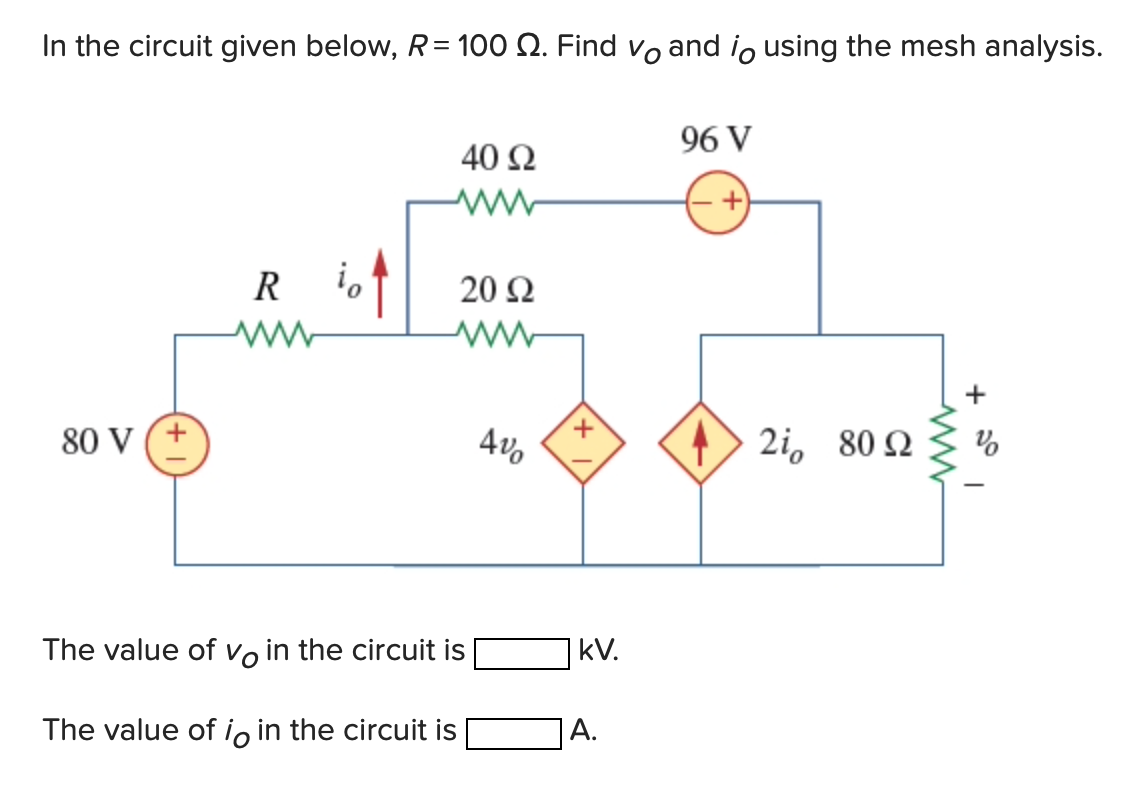 In the circuit given below, R = 1 0 0 \ Omega .