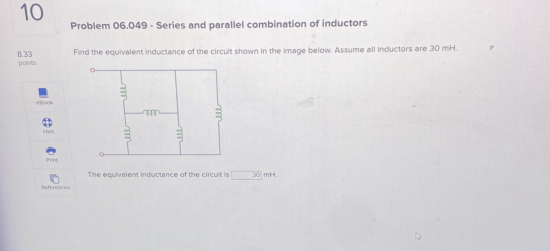 1 0 Problem 0 6 . 0 4 9 - Series and parallel